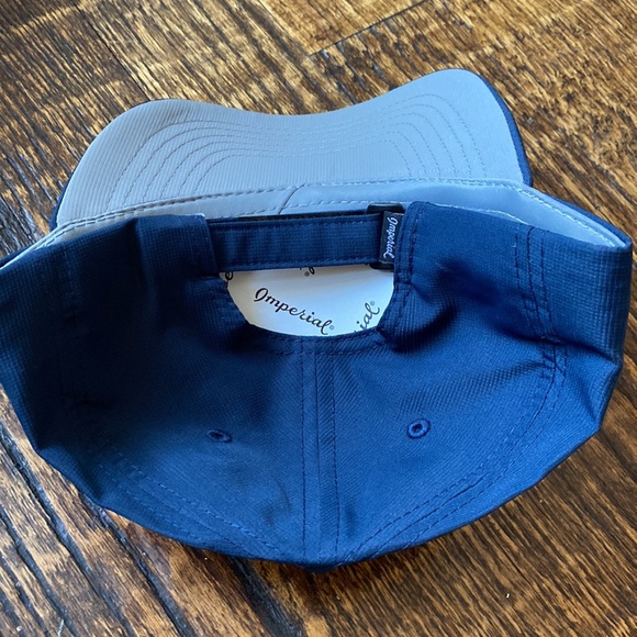 Navy Imperial golf hat - Picture 2 of 4